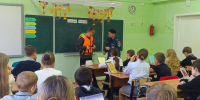 Ивановские инспекторы ГИМС провели уроки безопасности в Новоталицкой школе - МЧС