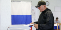 Старшее поколение в НАО голосует на выборах депутатов в Государственную Думу - Единая Россия
