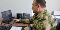 Белгородские росгвардейцы голосуют дистанционно - Росгвардия