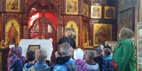 Экскурсия воспитанников детского сада №48 города Чебоксары в храм Рождества Христова - Чебоксарско-Чувашская Епархия