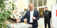 Александр Коган проголосовал на выборах - ОТВ-Серпухов