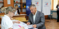 Губернатор Иркутской области Игорь Кобзев проголосовал на выборах депутатов Госдумы - ИА Тайшет24