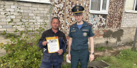 Профилактическая беседа с жителями Сегежи - МЧС Республики Карелия