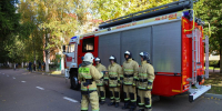 В Академии проведена практическая тренировка по эвакуации - Академия МЧС