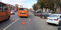 Кроссовер врезался в автобус в Нижнем Новгороде - ProGorodNN.Ru