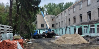 В поликлинике на ул. Парковой в Пензе идут работы по укреплению фундамента - Пенза-Обзор