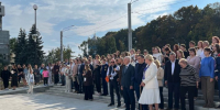 На площади Героев Курской битвы запустили сухой фонтан - Курская правда