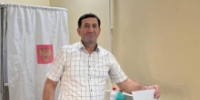 Алихан Давудгаджиев принял участие в выборах - Гумбетовский район