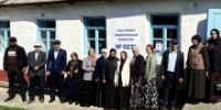 Коллектив Арадирихской средней школы проголосовал на избирательном участке № 0271 - Гумбетовский район