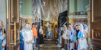 В Казанский кафедральный собор был доставлен ковчег с частицей посоха пророка Моисея - Епархия