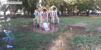 В Уфе двое суток топит дворы на улице Заки Валиди | ГТРК «Башкортостан» - ГТРК Башкортостан