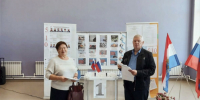 В Большечерниговском районе почётный гражданин Александр Сухов проголосовал в свой юбилейный день рождения - Единая Россия
