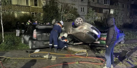 Под Новосибирском водитель погиб в перевернувшемся «Рено Логан» - КП-Новосибирск