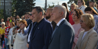 В КГУ состоялось торжественное открытие нового сухого пешеходного фонтана - КГУ