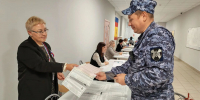 В Чувашии росгвардейцы принимают активное участие в едином дне голосования - Росгвардия