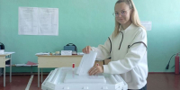 Впервые голосующие избиратели Чучковского и Захаровского округов приняли участие в выборах депутатов Государственной Думы - Единая Россия