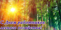 С днем работников леса! - Администрация МР