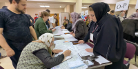 В Буйнакске блокадница Ленинграда и многодетная семья приняли участие в голосовании на парламентских выборах - РИА Дагестан