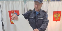 Сотрудники «Мособлпожспас» принимают участие в голосовании - Городской округ Ступино