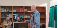 Житель Юрьев-Польского Юрий Иванович Прокофьев, которому исполнилось 90 лет, пришел на выборы  чтобы выполнить свой гражданский долг - ГТРК Владимир