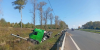 В Ковровском районе большегруз улетел в кювет - Комсомольская правда