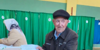 98-летний ветеран Ислам Бахтияров проголосовал в Нурлате - Нурлат-⁠информ