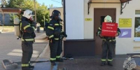 Пожарные провели занятие в Новосильском краеведческом музеe - МЧС