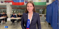 Корреспондент «Вестей» в прямом эфире рассказала, как проходят выборы в Уфе | ГТРК «Башкортостан» - ГТРК Башкортостан