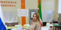 Студентка впервые проголосовала в Тетюшах - Газета Тетюшские зори