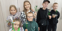 На занятии "Рукоделки" В Шотовогорском СДК дети изготовили яркую ромашку. - Культурный центр