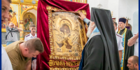 Донская икона Божией Матери прибыла в Соборный храм Иоанна Богослова в Волжском - Блокнот Волжского