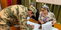 Военнослужащие махачкалинского соединения Росгвардии участвуют в голосовании - Дагестанская правда