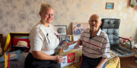 В Лисках 100-летний ветеран Великой Отечественной войны поучаствовал в выборах - РИА Воронеж - Лиски