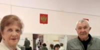 Супруги с 55-летним стажем семейной жизни проголосовали в селе Черниговском - Газета Апшеронский рабочий