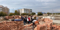 Именной кирпич в стену строящегося храма - Мелекесская епархия