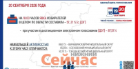 57,21% нижегородцев проголосовали на 18:00 20 сентября - ИА Нижний сейчас