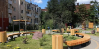 В Ростове открыли сквер «Кленовый дворик» на месте снесенного аварийного дома - Bloknot-Rostov.Ru