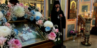 В канун праздника Рождества Пресвятой Богородицы епископ Мефодий совершил Всенощное бдение в Казанско-Богородицком монастыре - Альметьевская Епархия