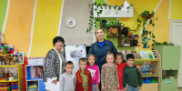 В Сковородино сотрудники МЧС России провели урок безопасности для детей - МЧС Амурской области