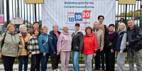 Члены клуба «Здоровье 55+» голосуют также, как и проводят свои массовые зарядки для иркутян – активно - Единая Россия