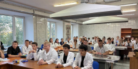В хирургическом клубе «Ланцет» состоялось заседания с первыми практическими шагами в мир хирургии и три открытые тренировки - Амурская ГМА