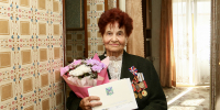 Труженик тыла Мария Зимина из Находки отмечает 95-летие - Администрация Находкинского городского округа