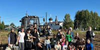 Ученики из школ Калининского округа и Твери помогли сестрам Оршина монастыря с уборкой урожая - Калининский район