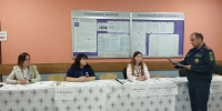 Сотрудники Главного управления МЧС России по Рязанской области осуществляли дежурство по обеспечению пожарной безопасности на избирательных участках - МЧС