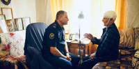 В Крымском районе представитель ведомства поздравил ветерана Великой Отечественной войны с вековым юбилеем - Следственный комитет