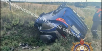 Обгон закончился в кювете: Haval F7 перевернулся под Советском - ИА Тульская пресса.Ru
