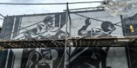 В Новокузнецке на стену «Тыл — Фронту» возвращают декоративное панно - Управление культуры