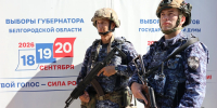 В Единый день голосования белгородские росгвардейцы обеспечили безопасность жителей - Комсомольская Правда