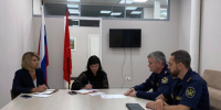 Сотрудники ГУФСИН России по г. Санкт-Петербургу и Ленинградской области провели рабочую встречу в филиале Государственного фонда «Защитники Отечества» - УФСИН России