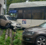 В Сиверском автобус врезался в припаркованные автомобили - Гатчинская служба новостей